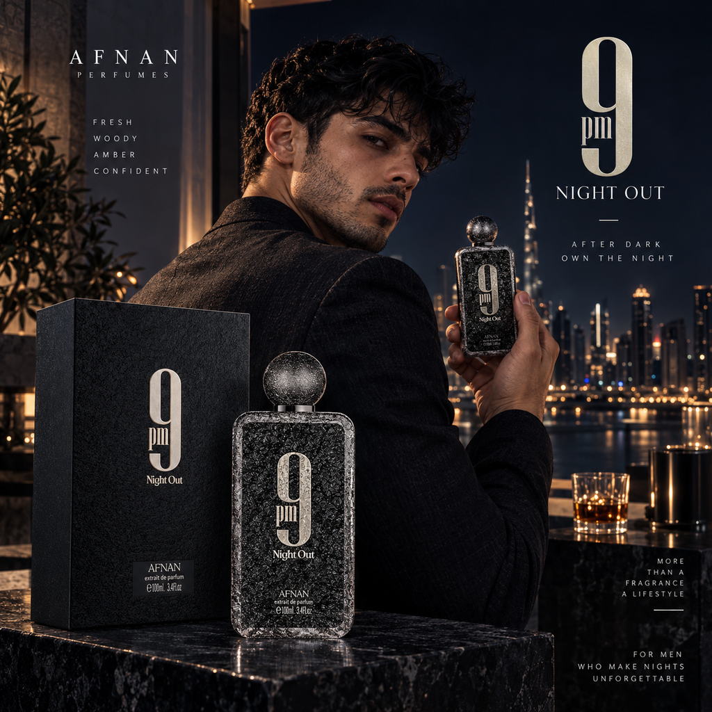 Afnan 9PM Night Out perfume 100ml