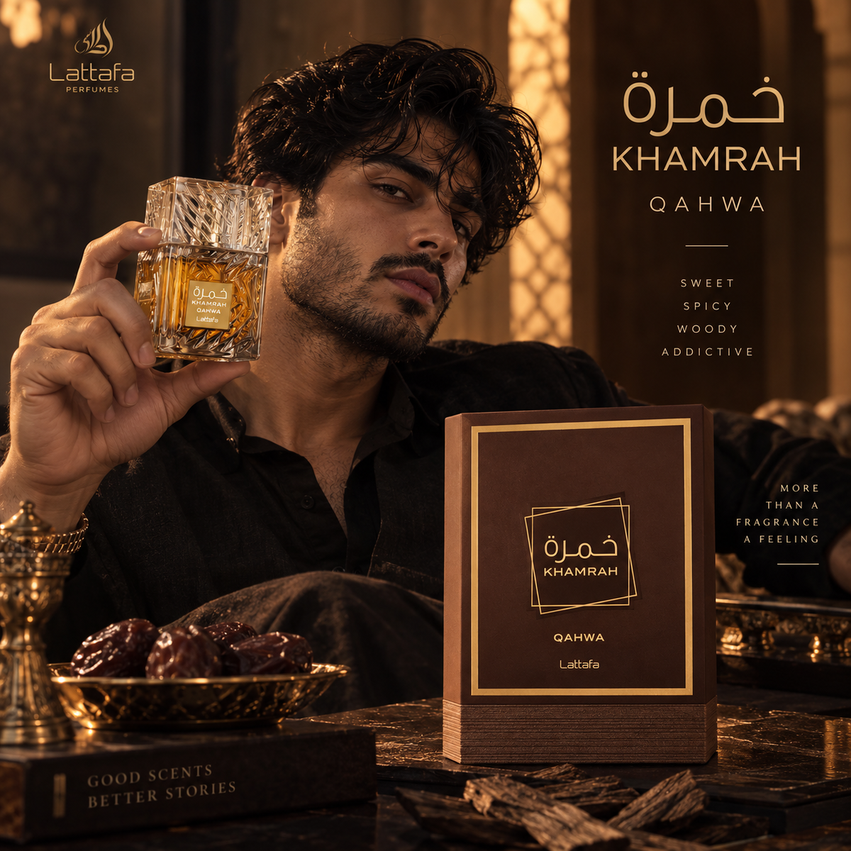 Lattafa Khamrah Qahwa perfume 100ml