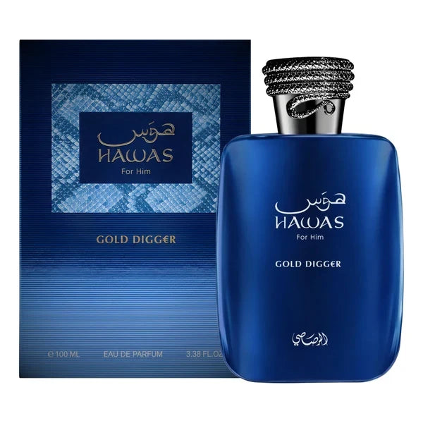 Rasasi Hawas Gold Digger Eau De Parfum For Men 100ml