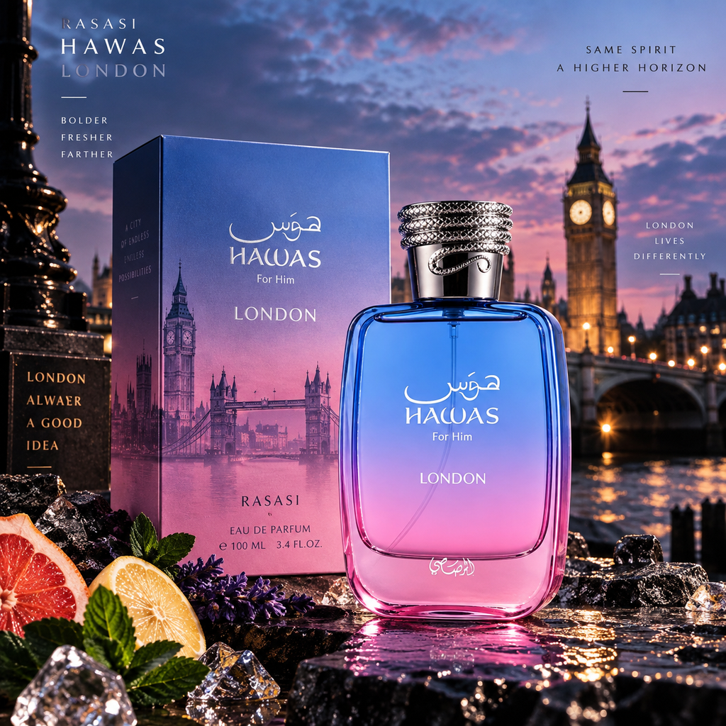 Rasasi Hawas London perfume 100ml
