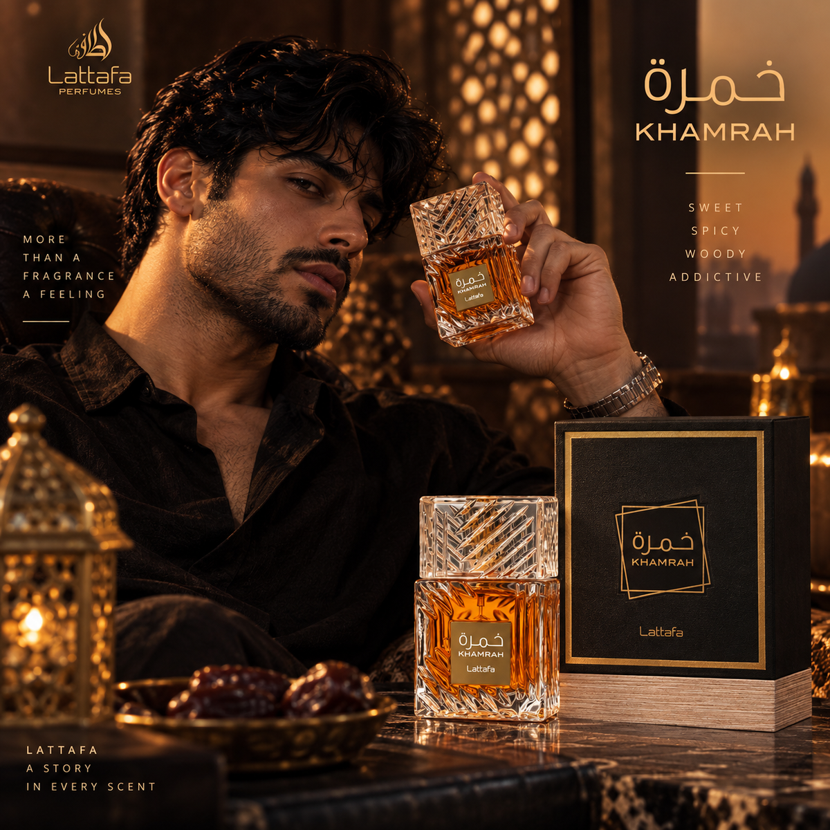 Lattafa Khamrah perfume 100ml