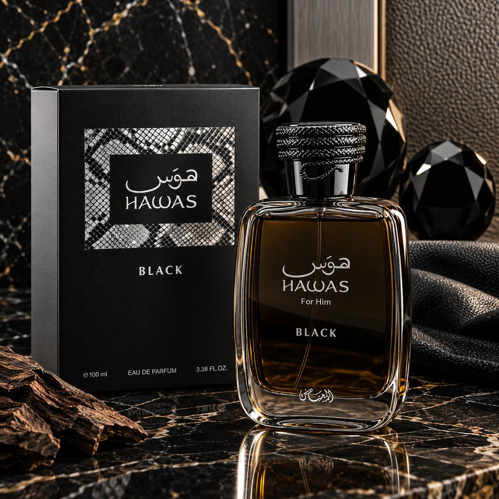Rasasi Hawas Black perfume 100ml
