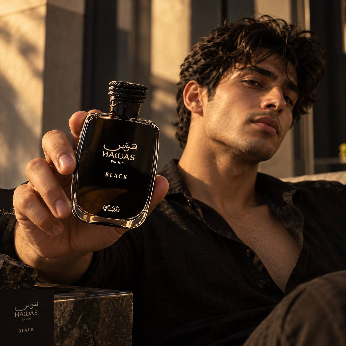 Rasasi Hawas Black perfume 100ml